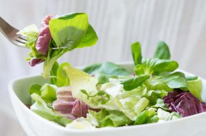Healthy organic salad